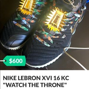 Nike LeBron XVl 16 kc “watch the throne “
